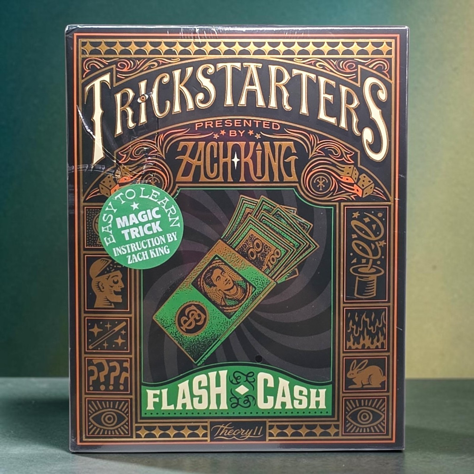 Theory11 Zach King TrickStarters Flash Cash Magic Trick Beginner Kit Brand New