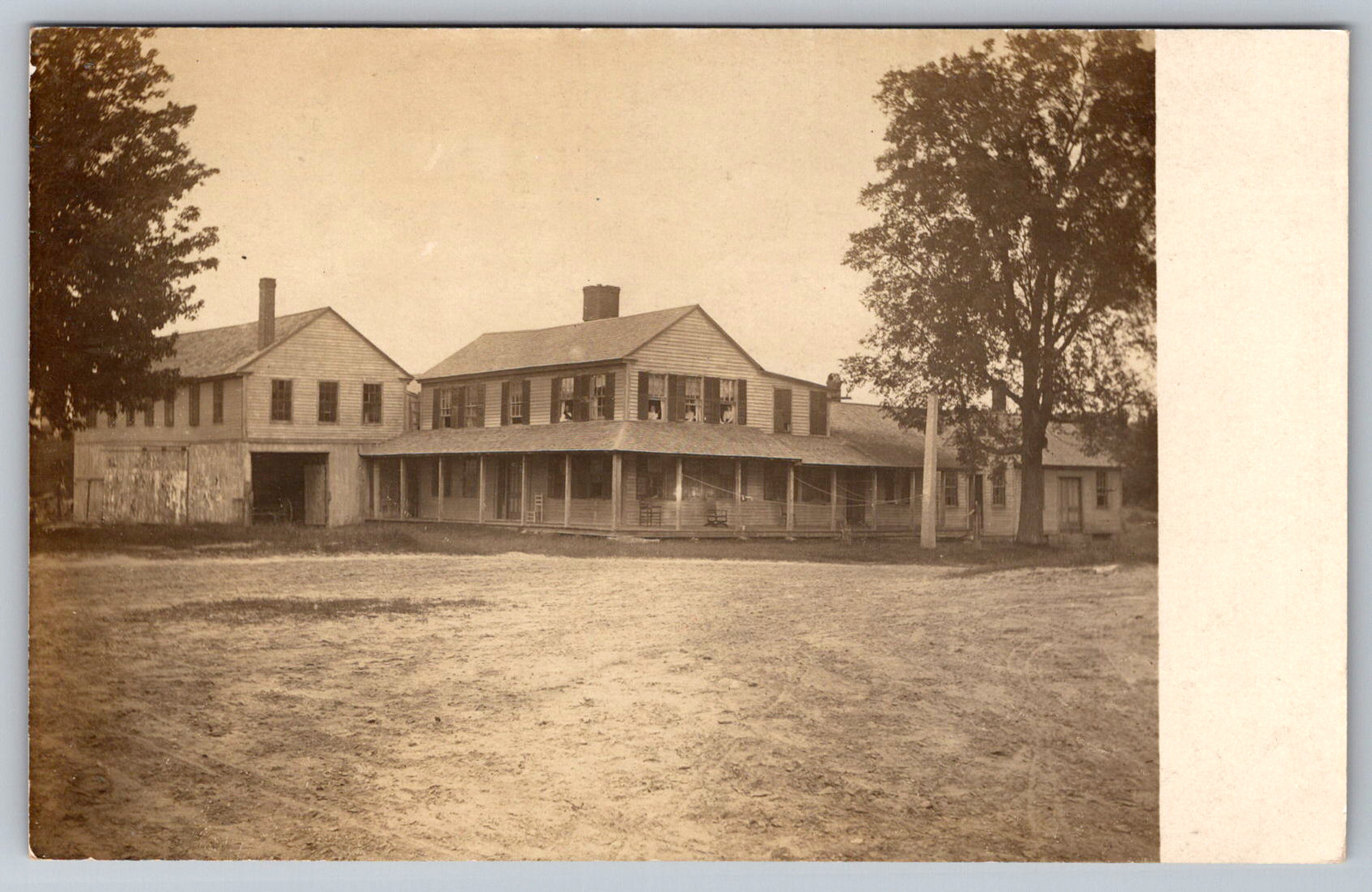 RPPC Unknown House in Unknown Location Postcard