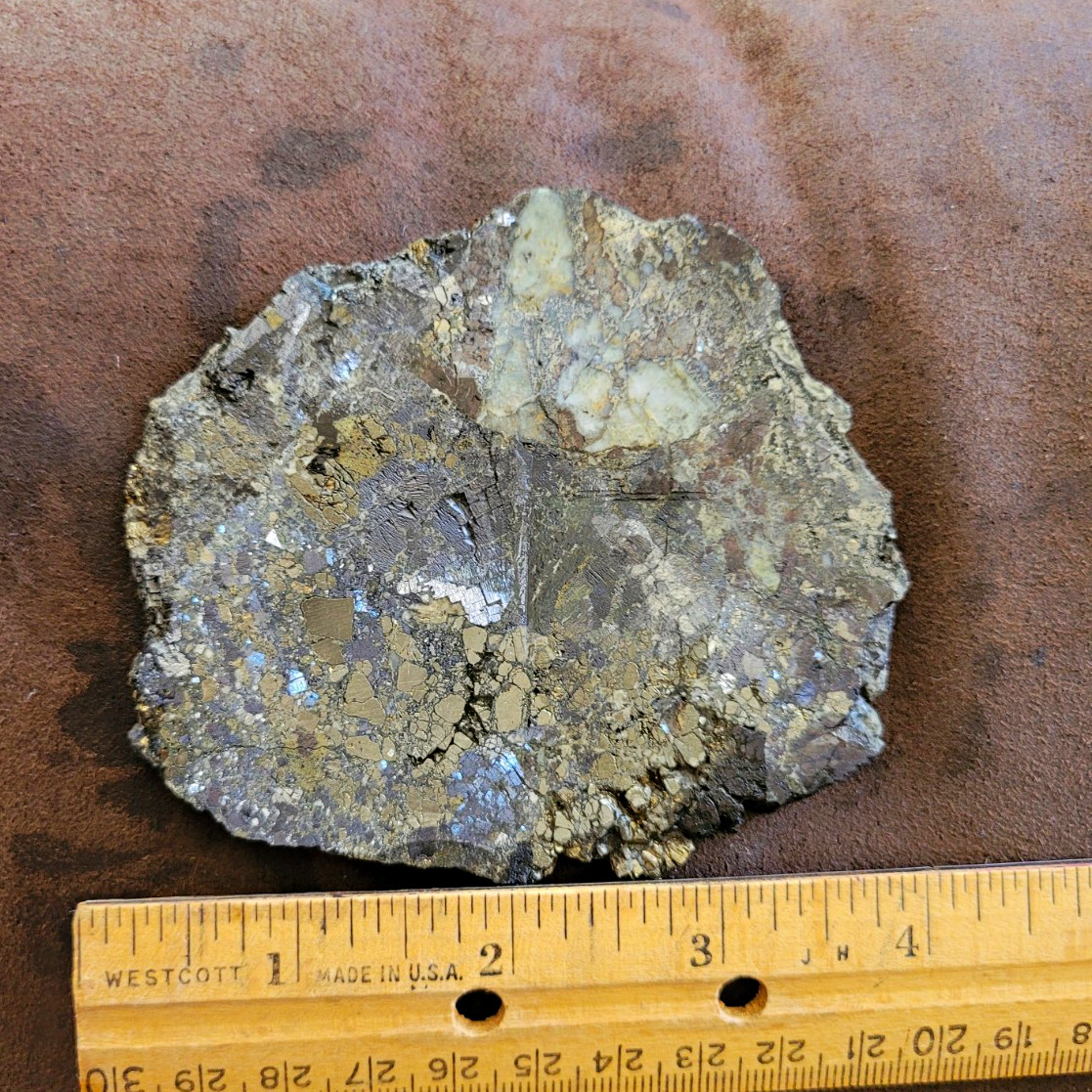 Digenite Slab (very rare),  175 Grams, Leonard Mine, Butte Montana, C16