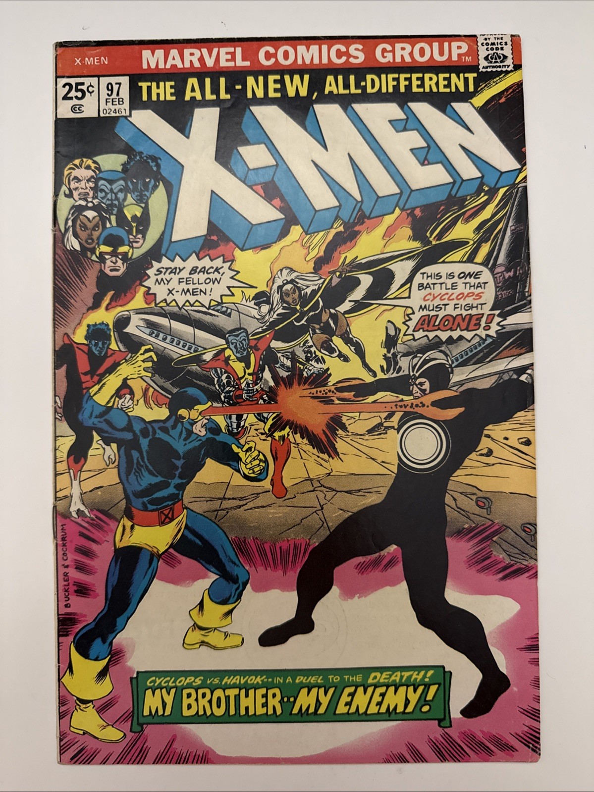 The X-Men #97 (Marvel Comics February 1976) 🔑 KEY ISSUE 🔥 VG / FN CONDITION