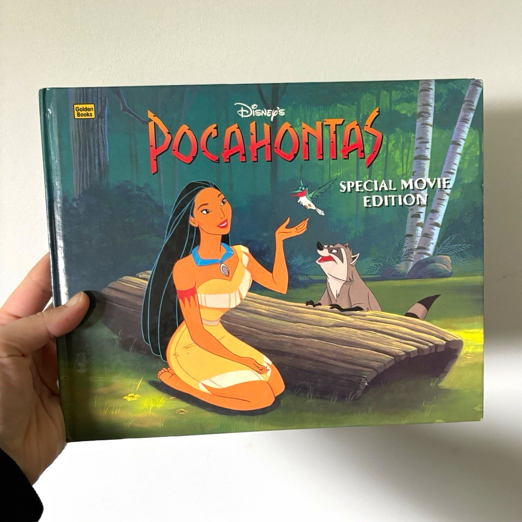 Disney Pocahontas Book - Payless ShoeSource 1995 Disney Franchise