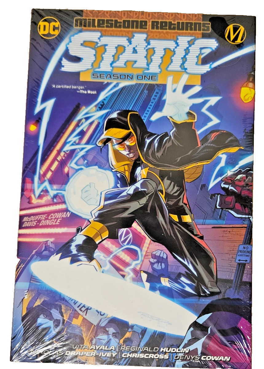 STATIC ~ SEASON ONE~  2022 ~ DC Comics ~ Milestone ~ Hardcover ~ New ~ Sealed