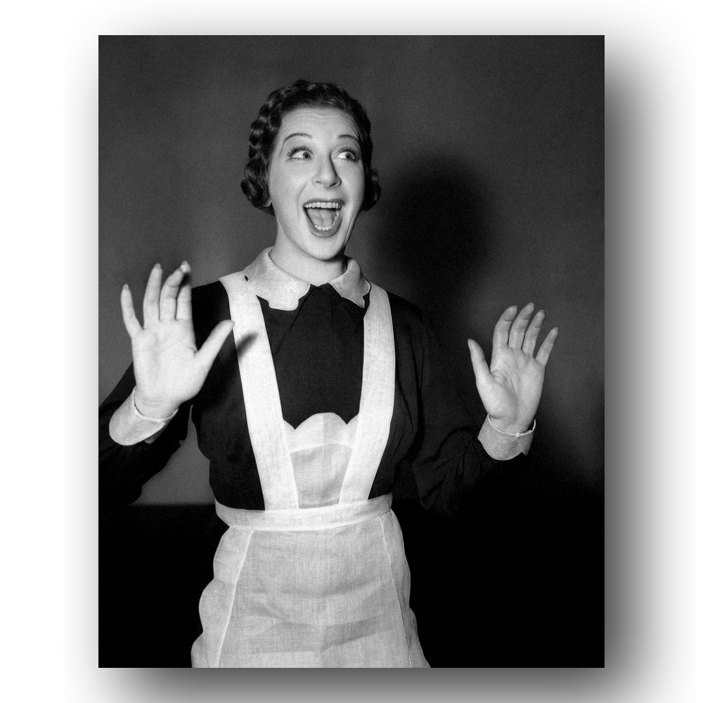 Fanny Brice Photo 8x10 Portrait Classic Stage Star Glamour Headshot
