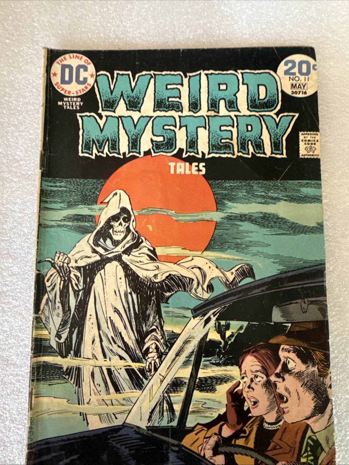Weird Mystery Tales #11 DC Comics April-May 1974 Bronze Age Horror