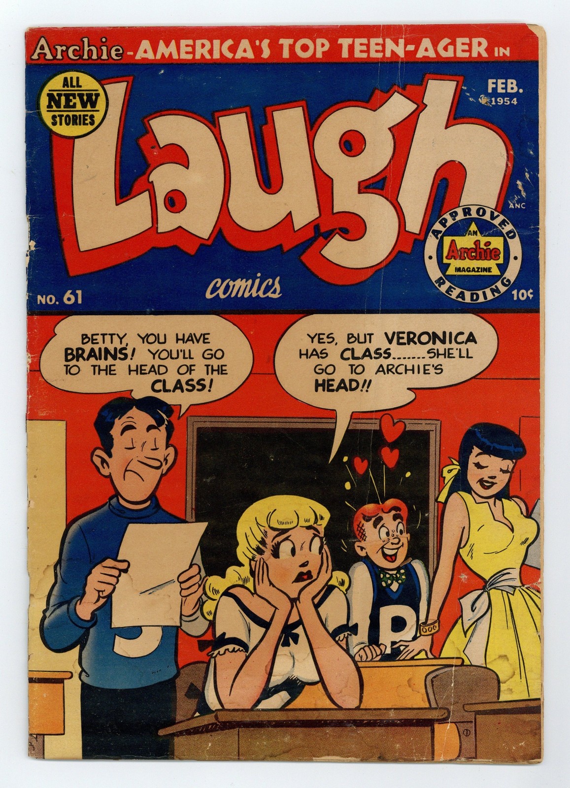 Laugh Comics #61 GD- 1.8 1954