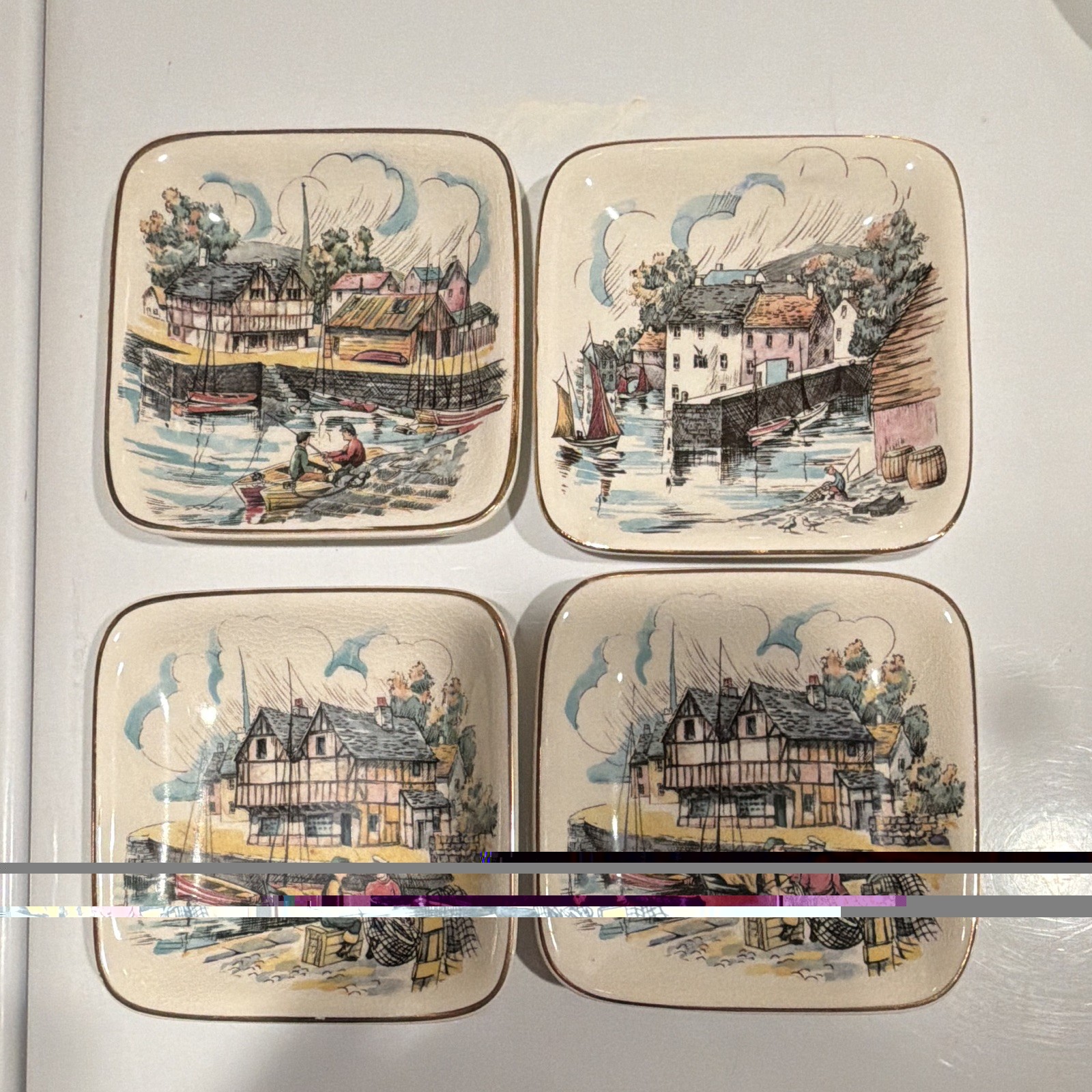 Vintage 1950S Lancaster & Sandlin Plates