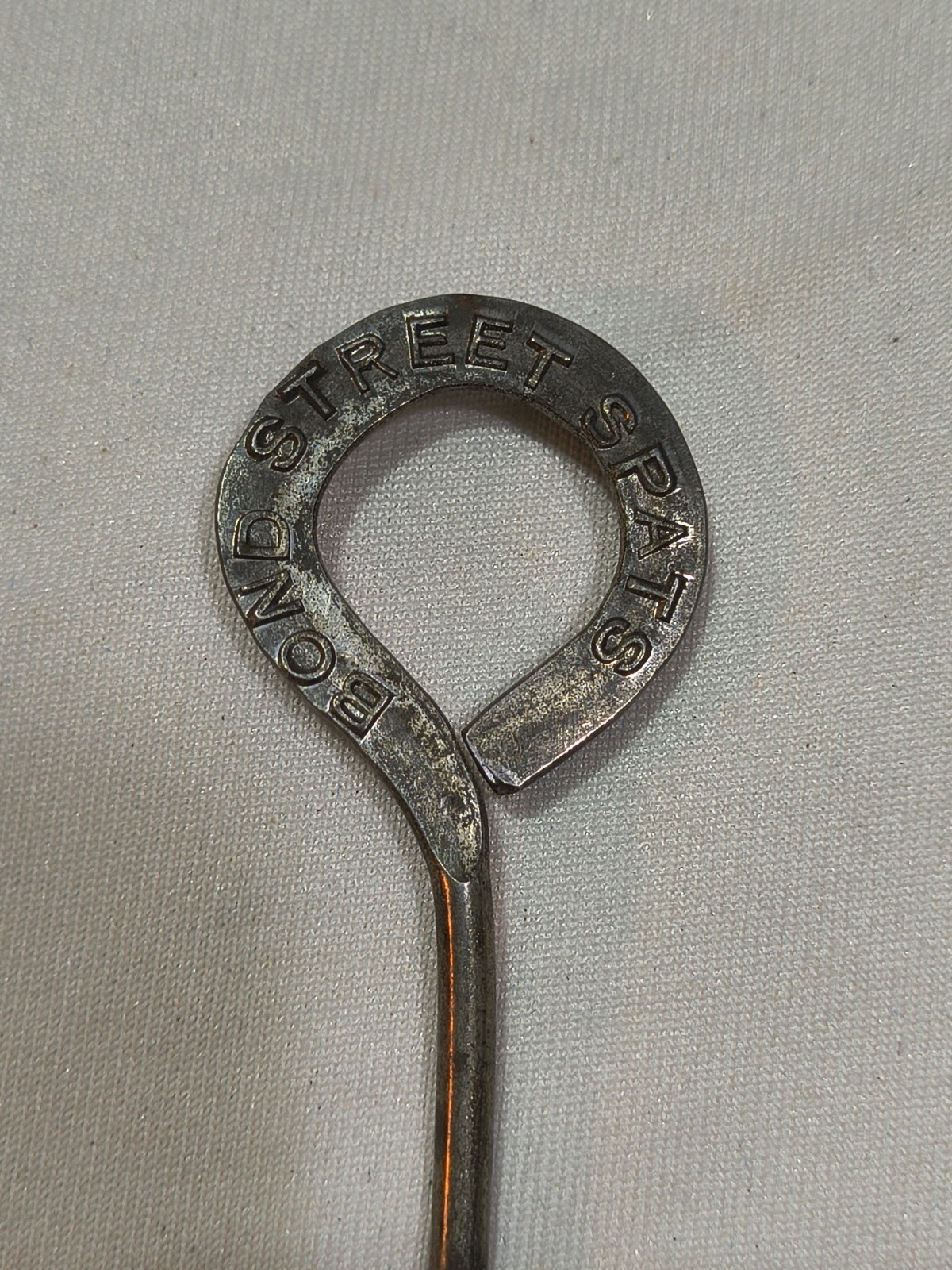 Antique 1920s BOND ST SPATS Men's Button Boot Shoe Cuff Hook Victorian Advertise