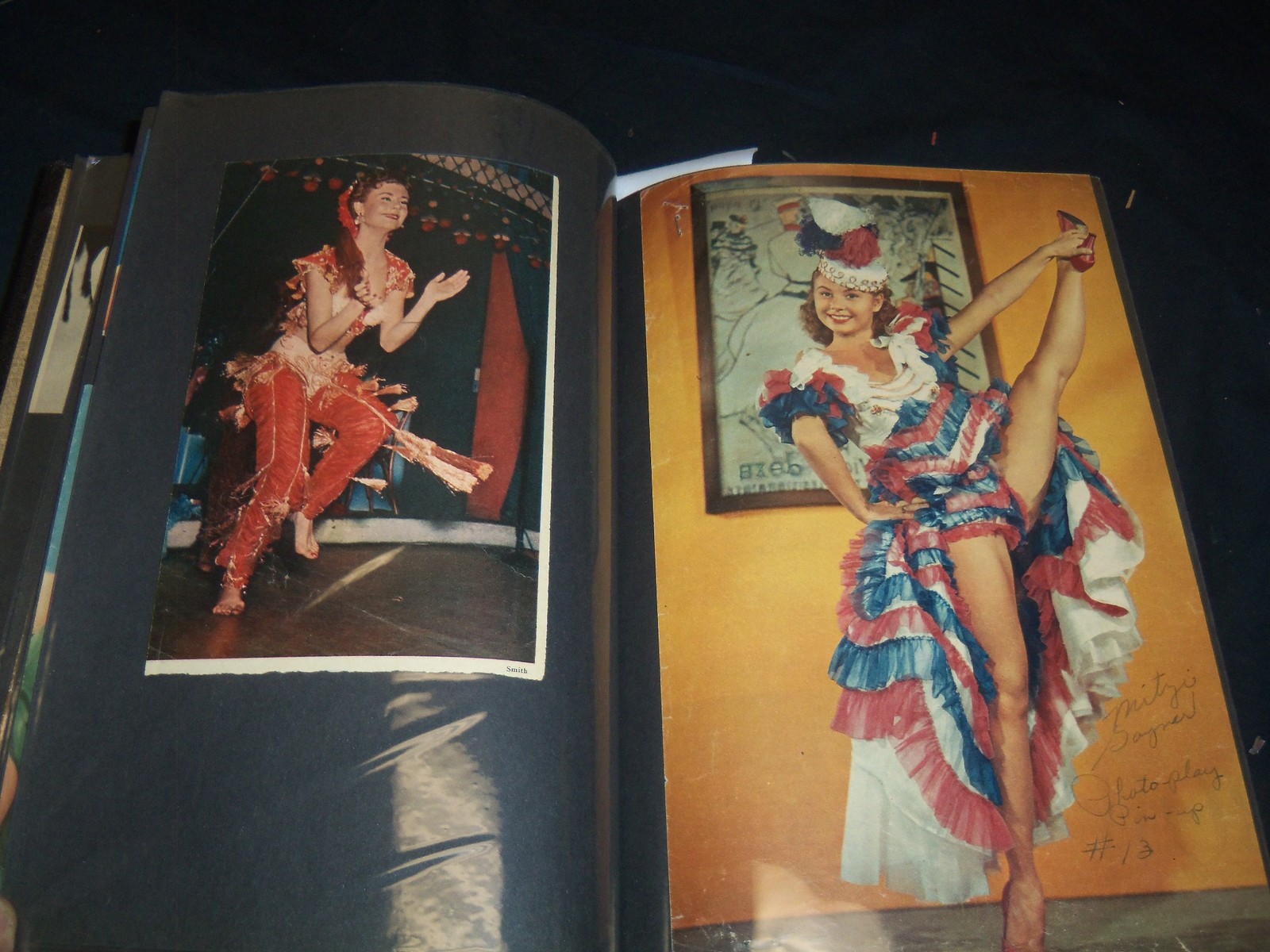 MITZI GAYNOR SCRAPBOOK - HOLLYWOOD - GREAT PHOTOS - 4A