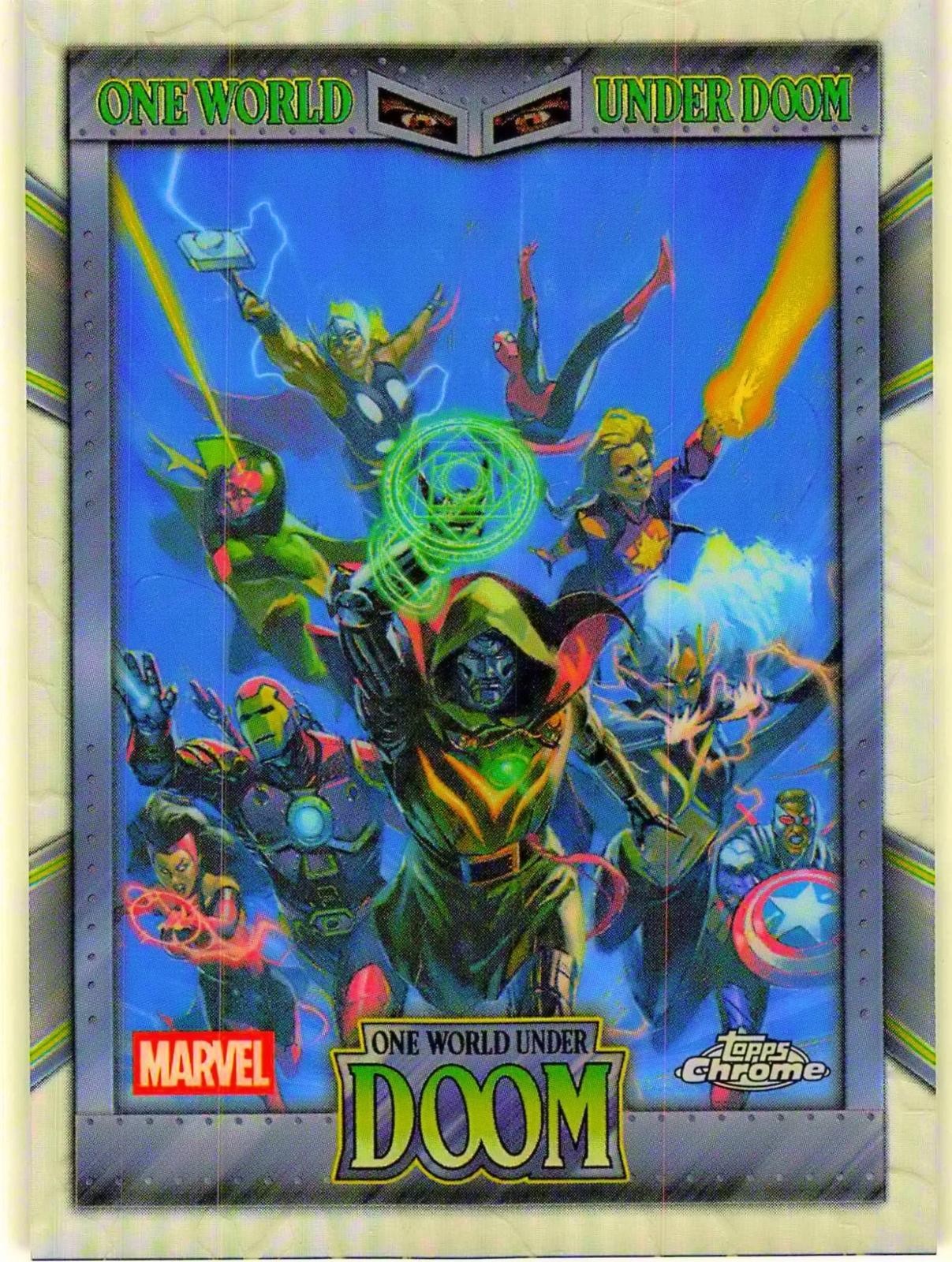 2026 Topps Chrome Marvel Comics #OW-17 One World Under Doom #17