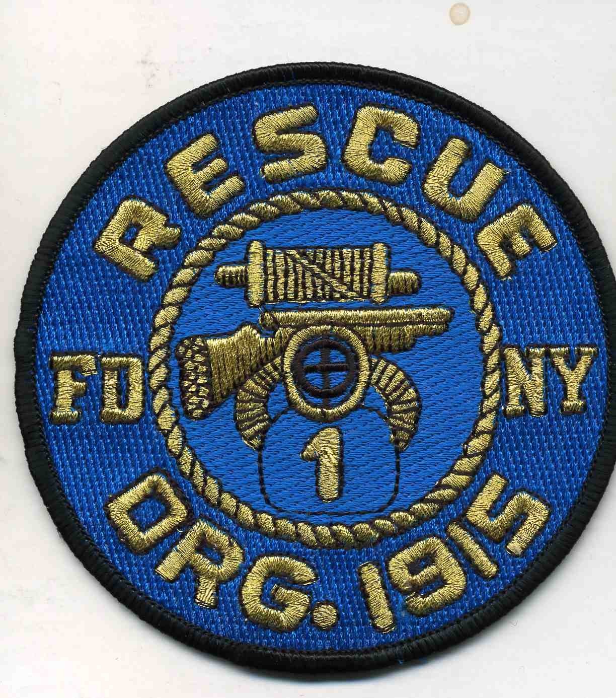 N.Y.C. - F.D.N.Y.   RESCUE - 1 \