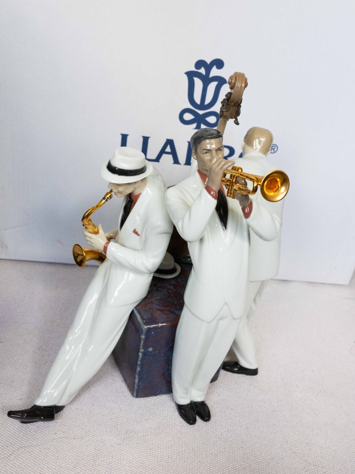 Lladro Jazz Trio Figurine Limited Edition 3000 01008568 w/ Box