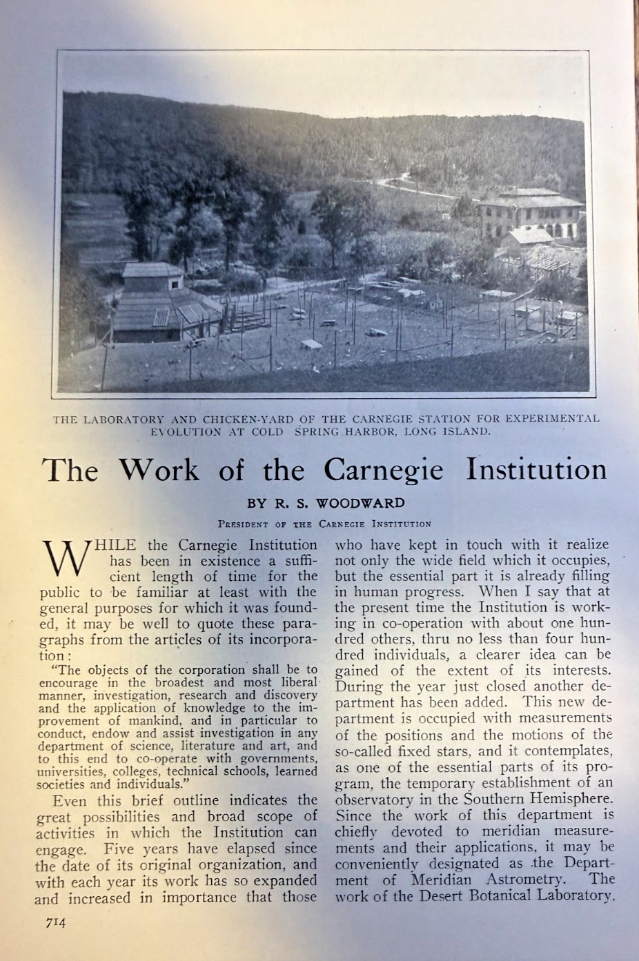1907 Work of the Carnegie Institution illustrated