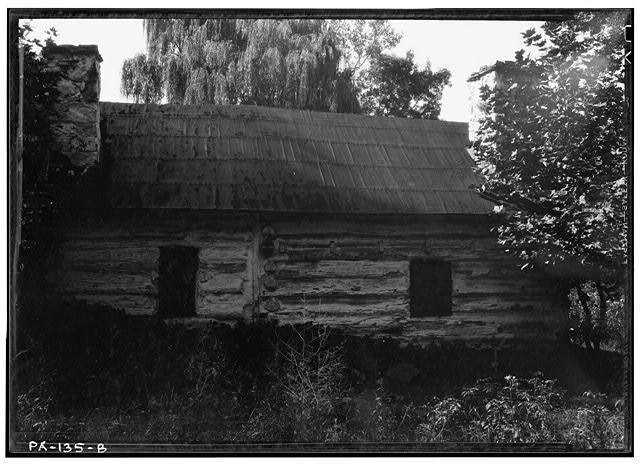 3. Exterior, view of rear from north west. Sept. 12, 1940. Mixon. - Lower