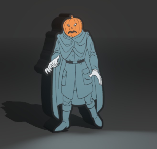 Scooby-Doo Headless Horseman Room Light Halloween Decoration 