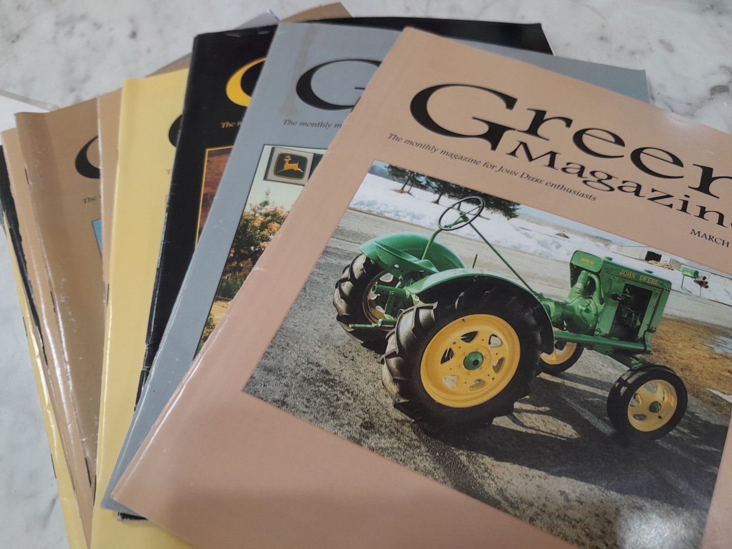 John Deere Green Magazine  Mixture Of 2000, 2001, 2009 Lot Of 12 Good Condition