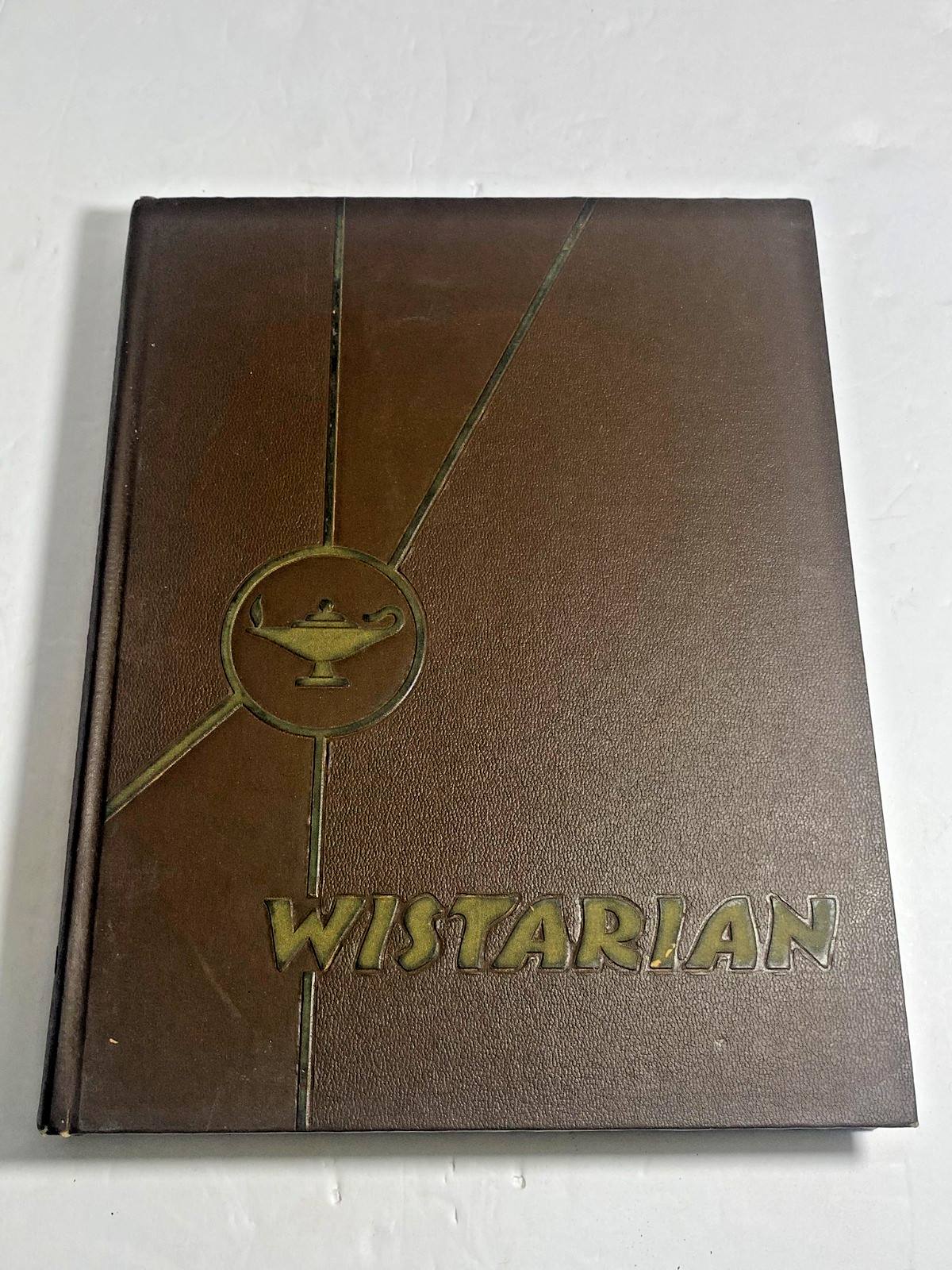 1962 University of Bridgeport Wistarian Yearbook Vintage College CT Hardcover
