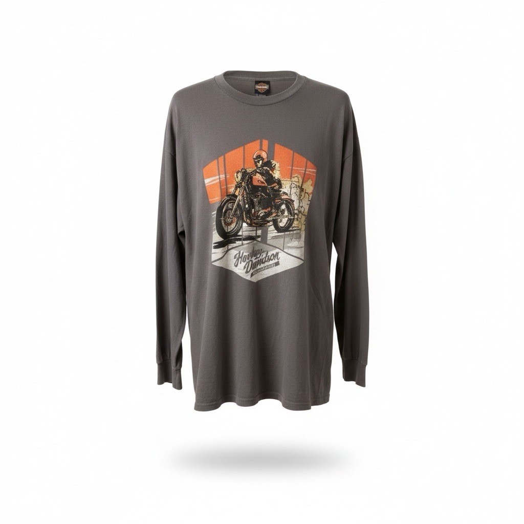 Harley-Davidson Arrowhead Peoria Arizona Gray Long Sleeve T-Shirt 5X