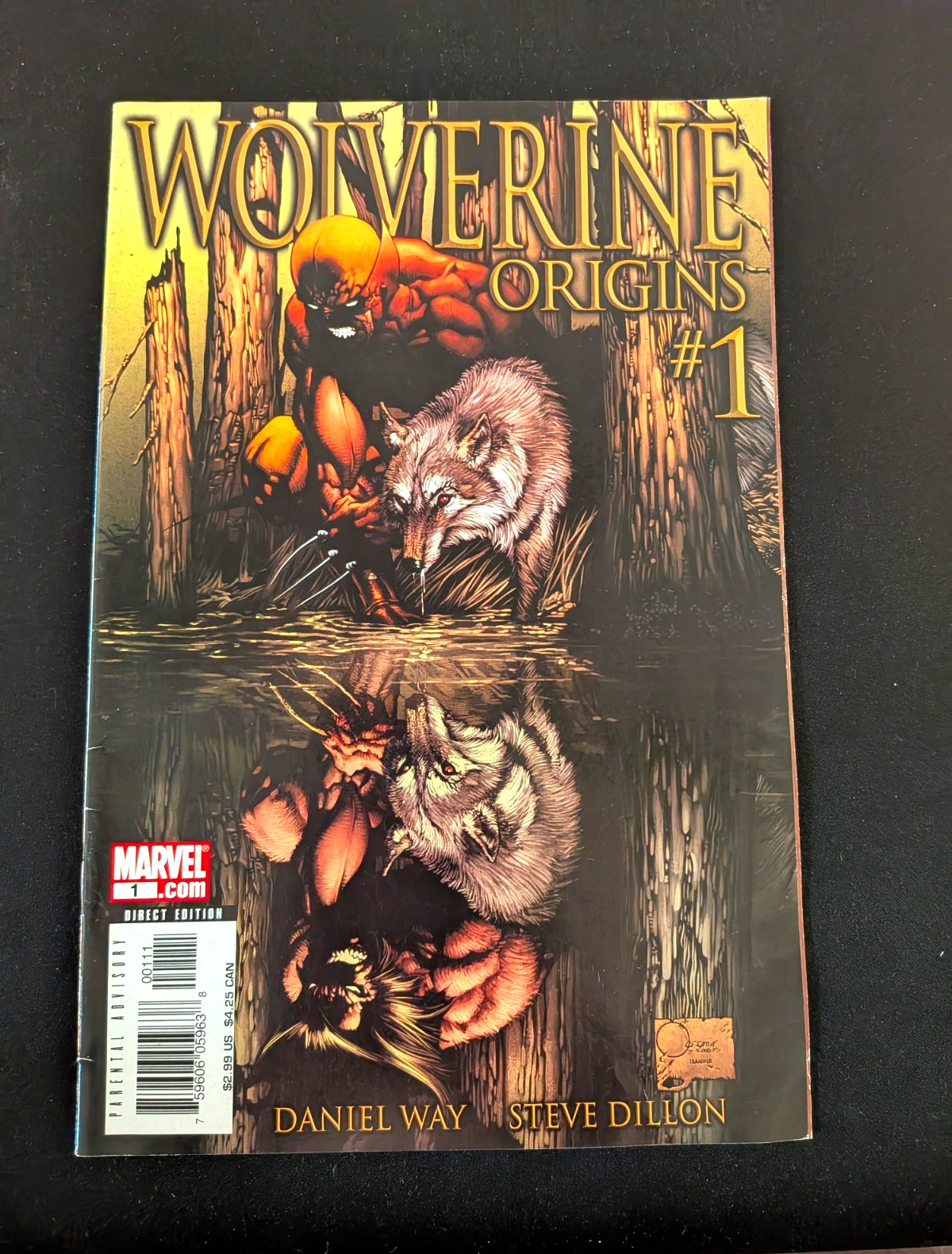 Marvel Wolverine Origins #1 Direct Edition Daniel Way Steve Dillon Comic Book