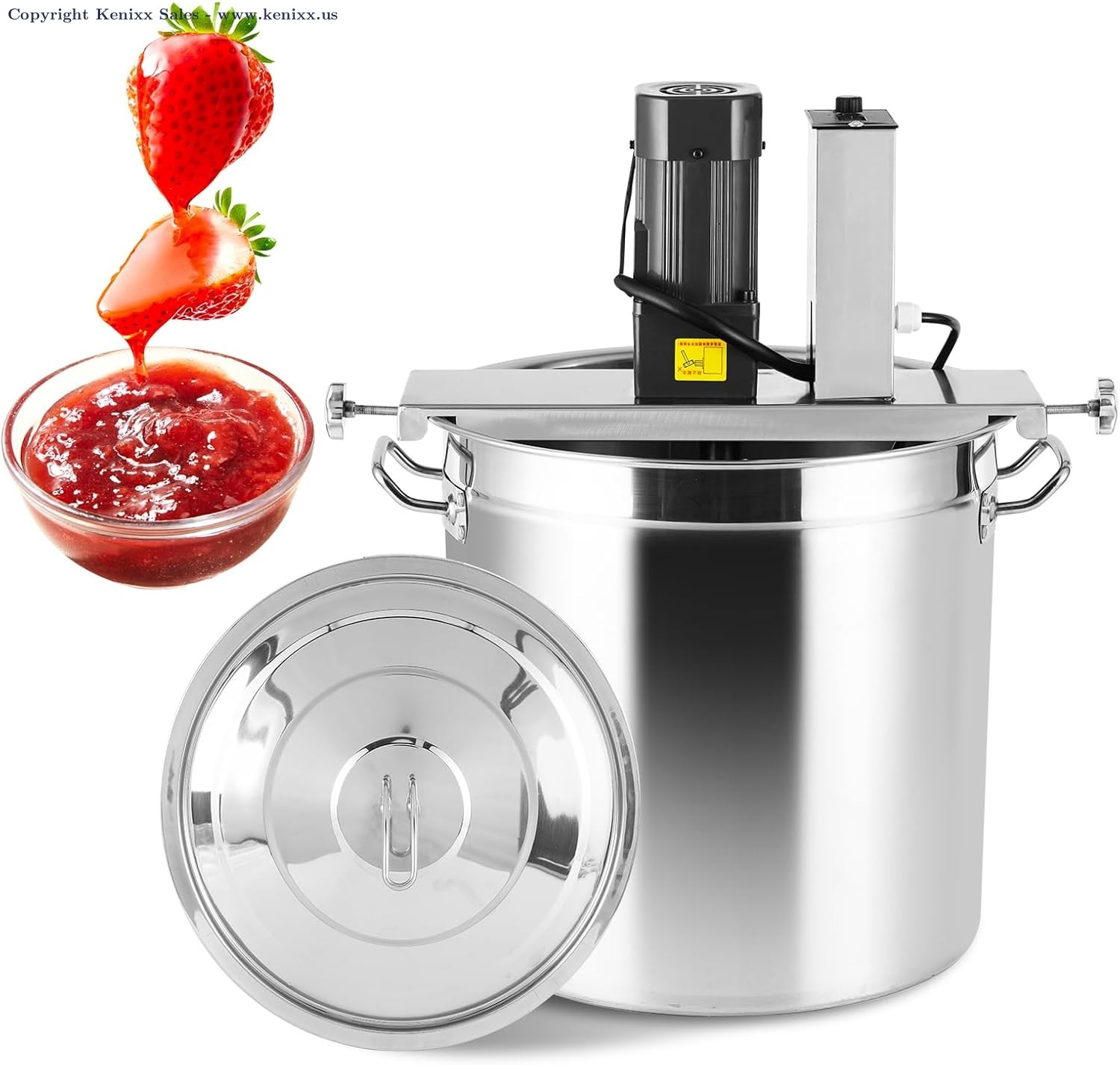 25L Electric Food Mixer Machine Commercial Sauce Stirrer 110V 180W