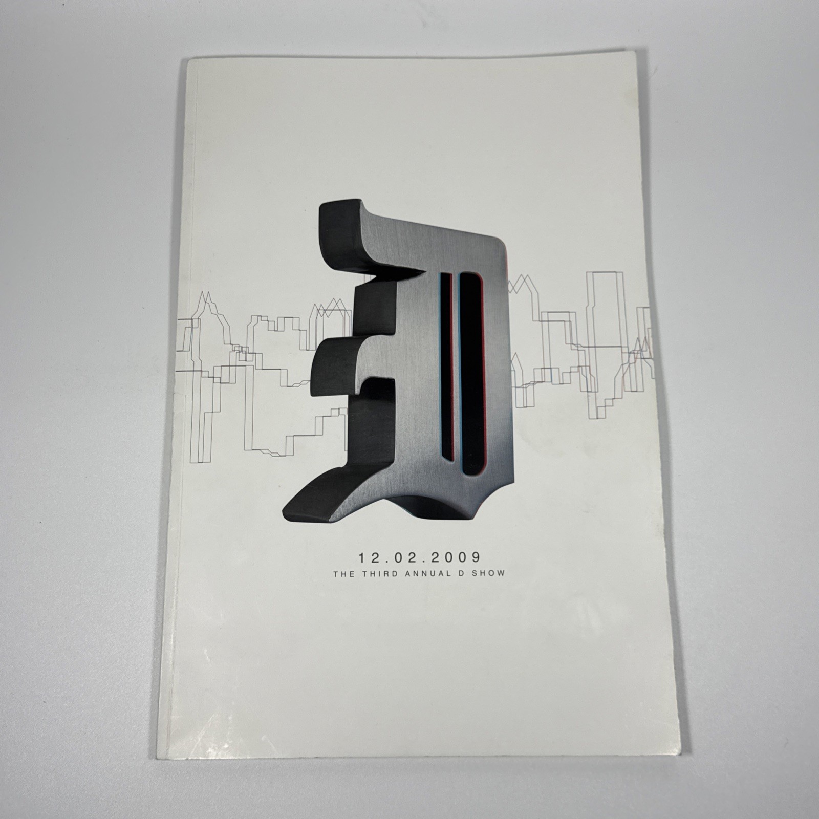 Third Annual D Show Program Detroit 2009 Creative Work Awards Advertisement