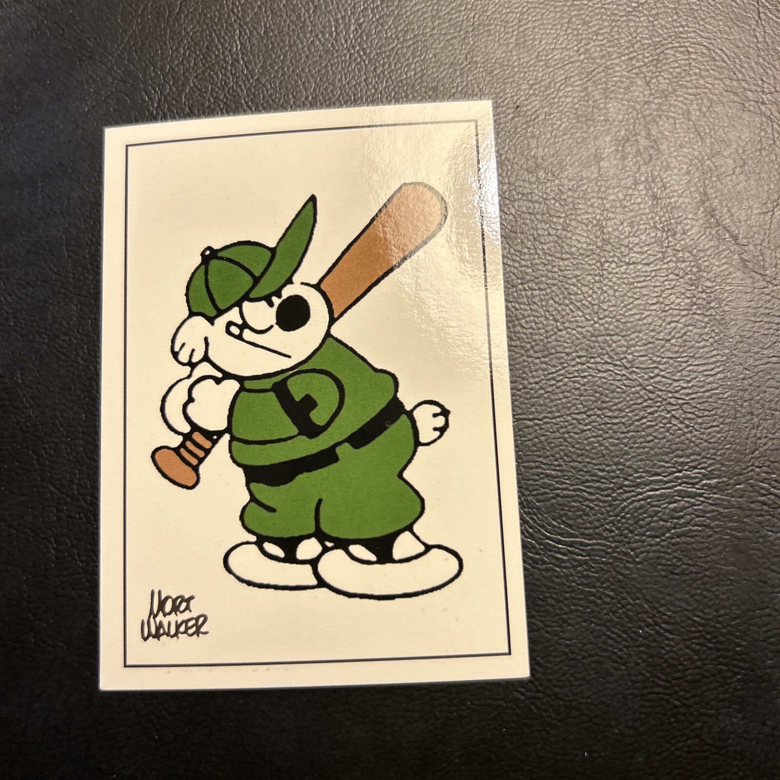 Jb6b 1995 Gold Foil Signature Ffs Mort Walker Ax-4 Otto the dog beetle bailey