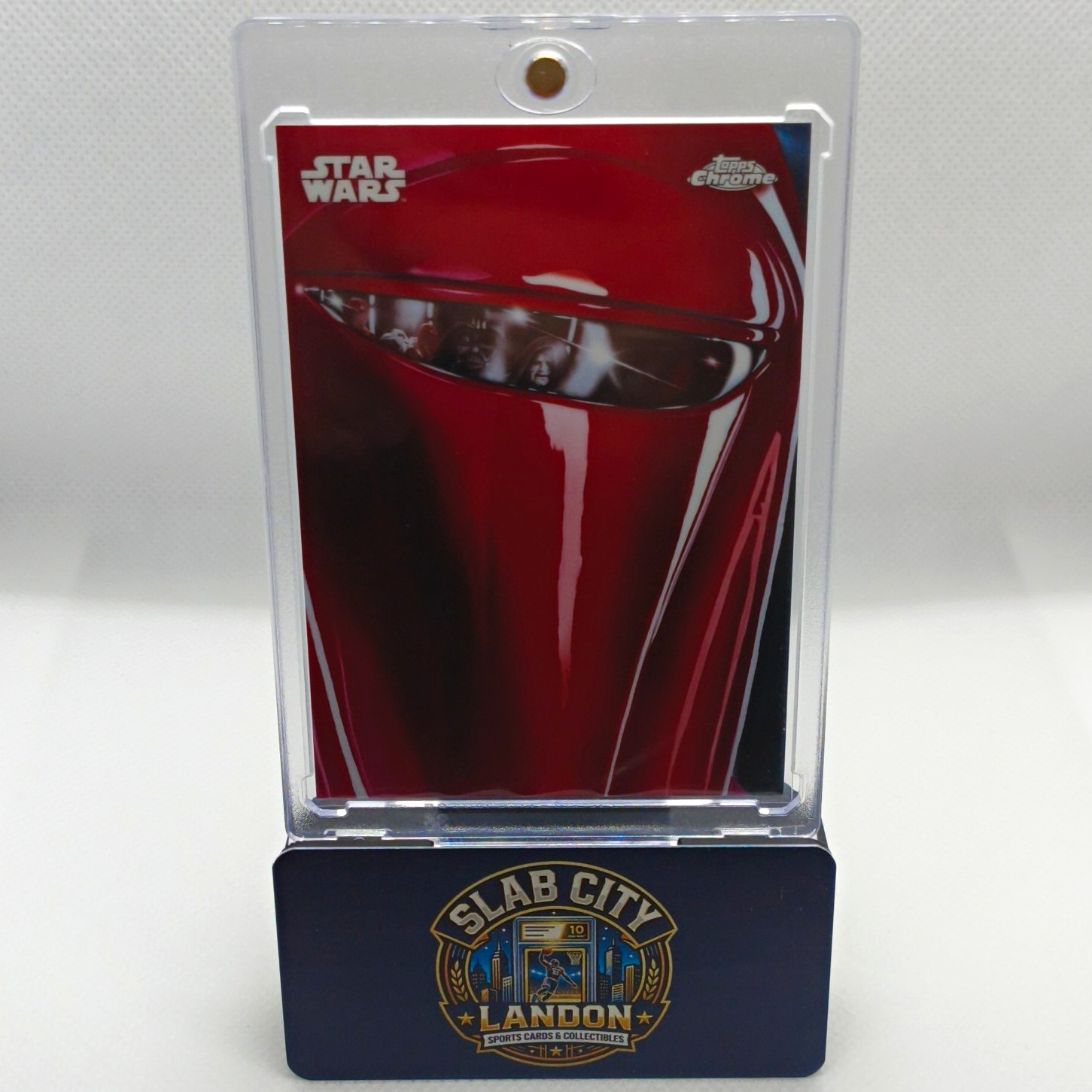 2026 Topps Chrome Star Wars Reflections R-18 Emperor's Arrival SSP Mike Stephens