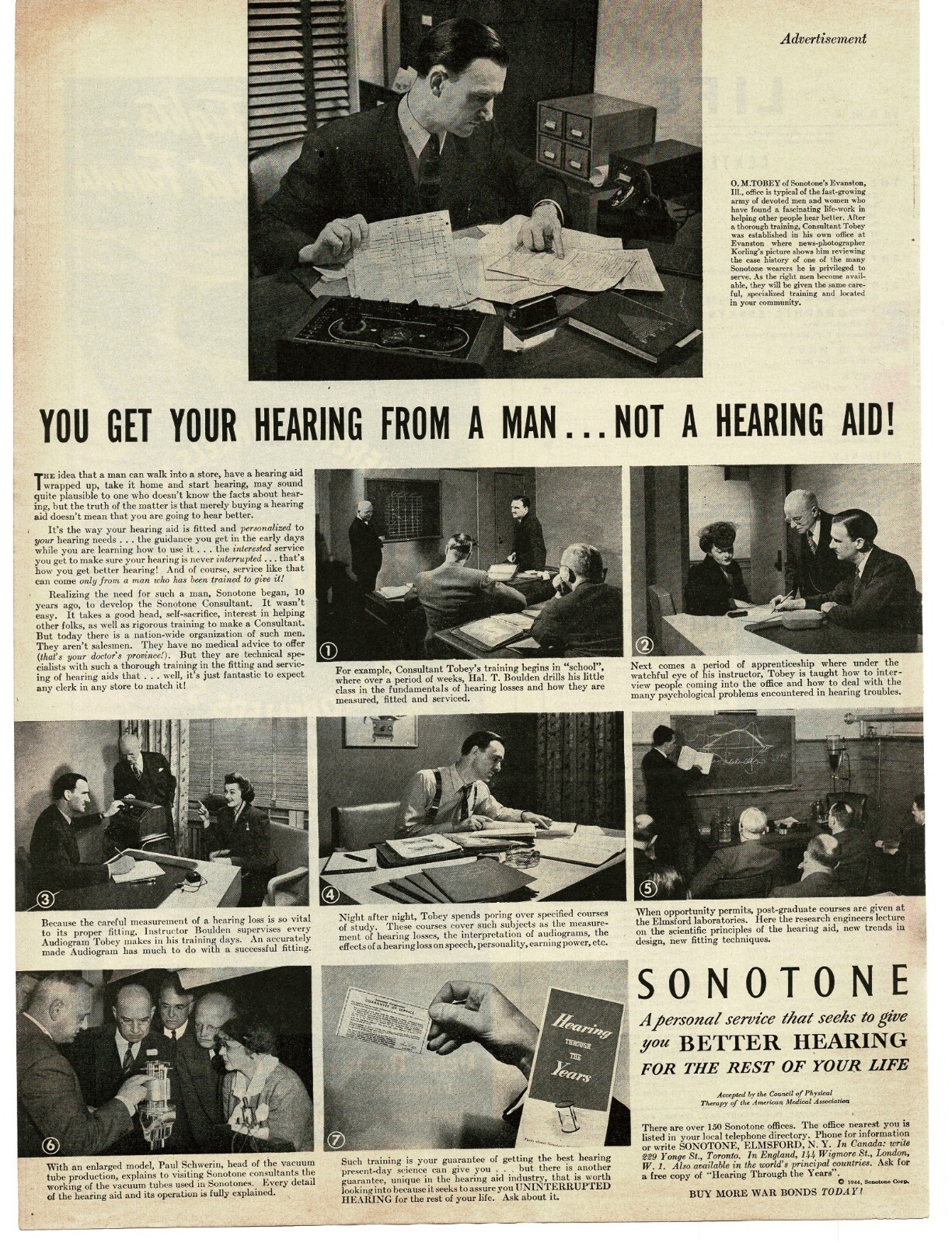 1944 Modess Sanitary Napkins You'll Never See Their Faces Vintage Print Ad