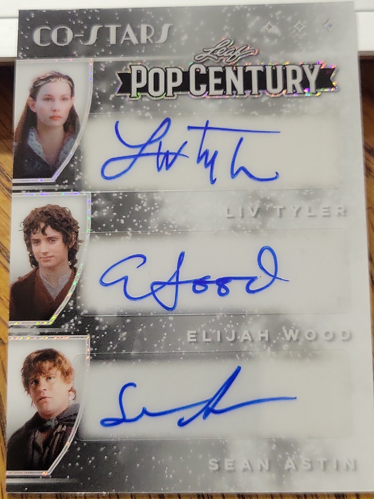 2025 Leaf Pop Century Co-Stars Liv Tyler, Elijah Wood, Sean Astin LOTR 1/1