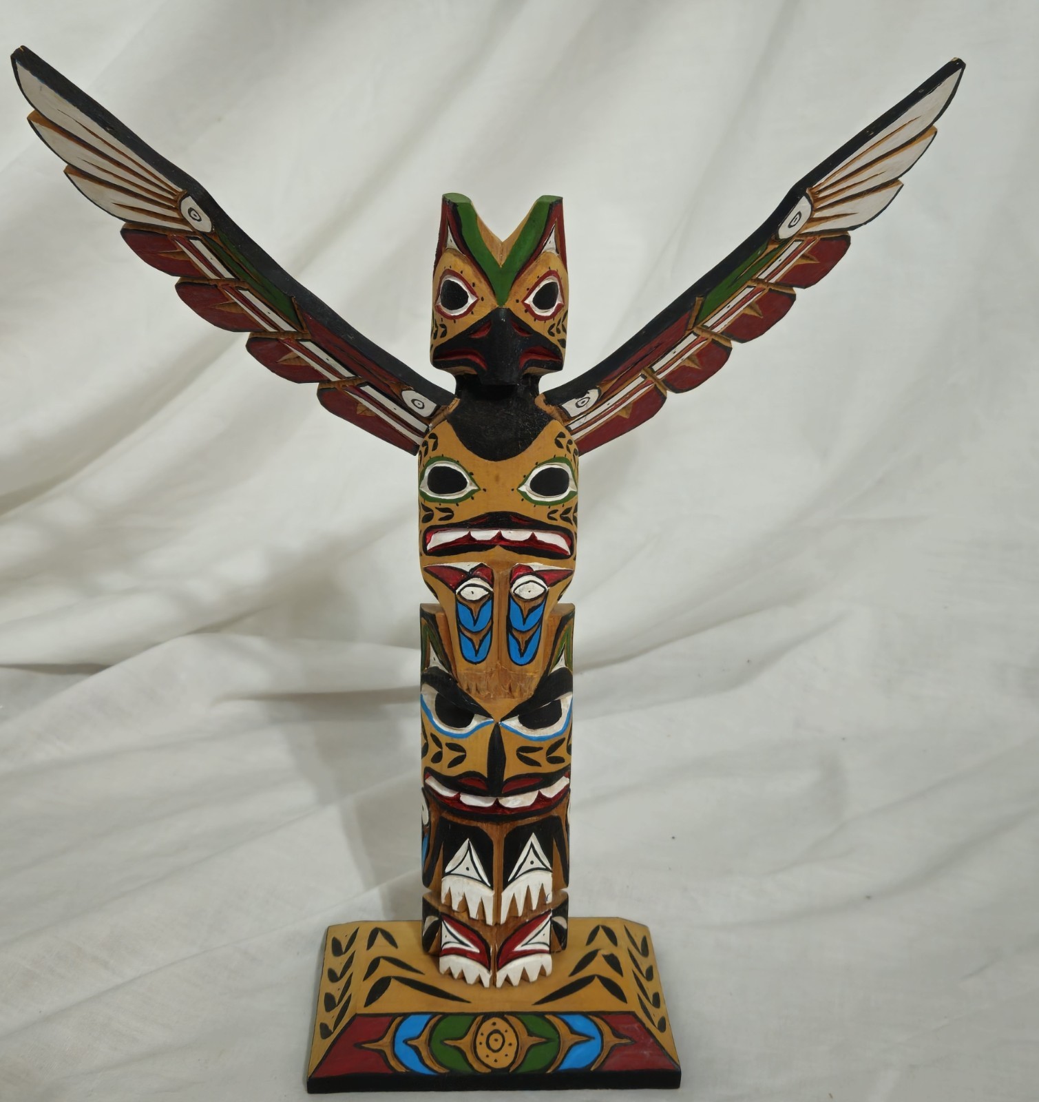 BEAUTIFUL VINTAGE RITA WILLIAMS THUNDERBIRD TOTEM - PERFECT ORIGINAL OWNER