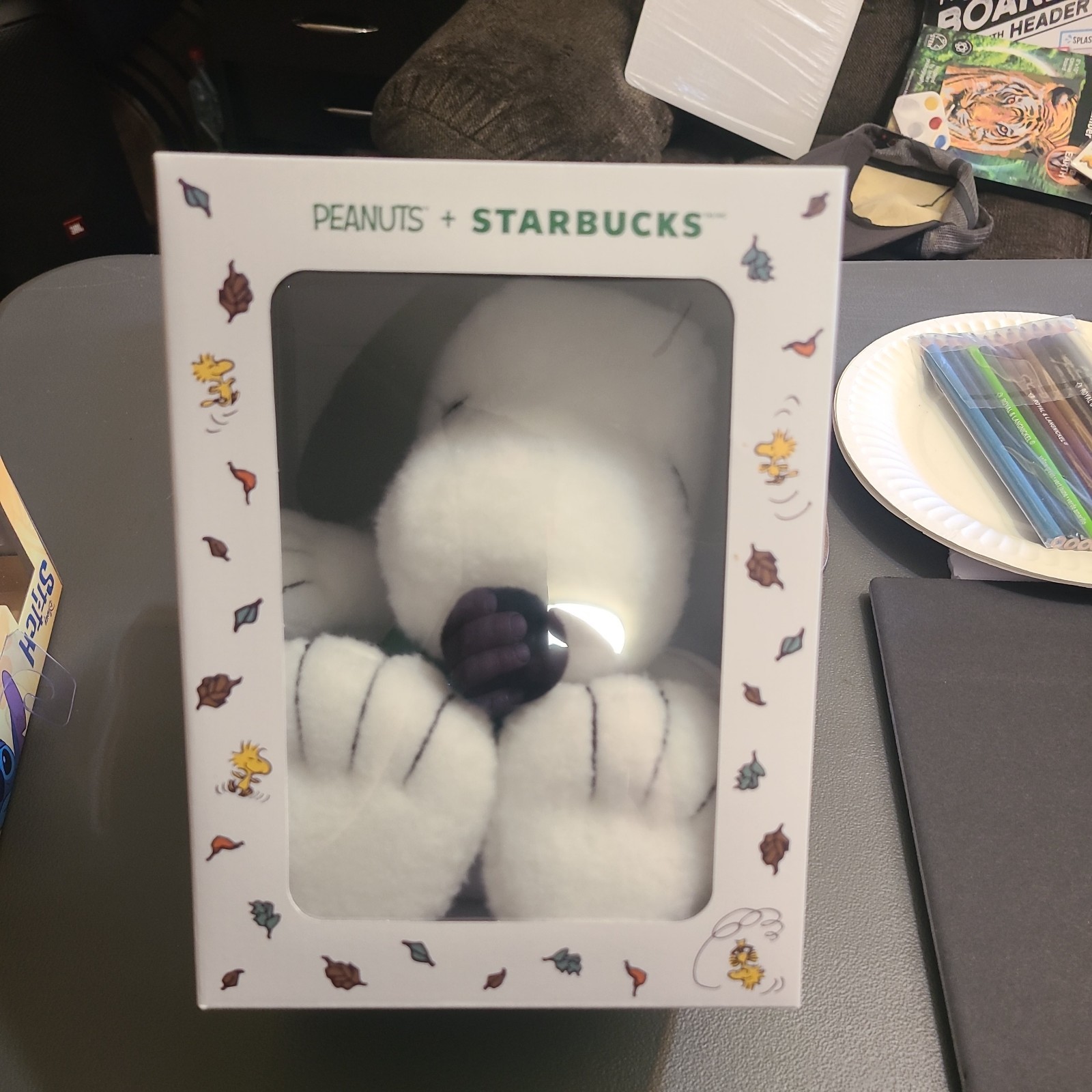 Brand New Snoopy Plush from the Peanuts x Starbucks drop (Still in the box)