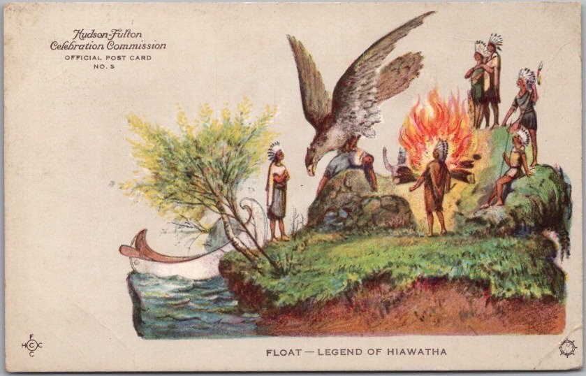 1909 Hudson-Fulton Celebration Postcard \