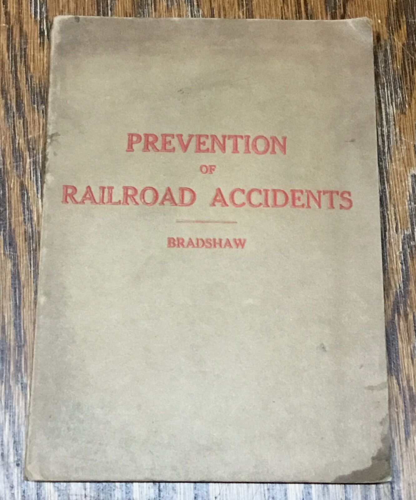 1912 Prevention of Railroad Accidents Safety in Railroading Employees of NYC