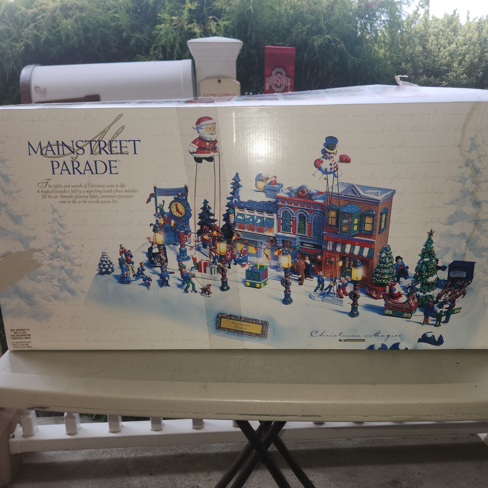 Vintage 1998 Trendmasters Main Street Parade Christmas Magic Musical Animated 