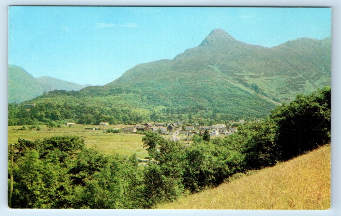 The Village GLENCOE Scotland UK Postcard
