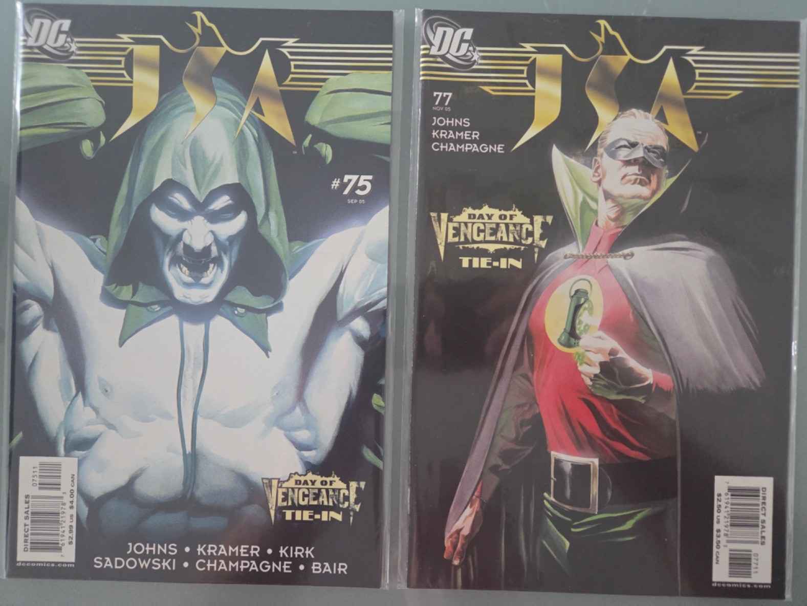 JSA SET OF 20 ISSUES (2002) DC COMICS GEOFF JOHNS KRAMER GOYER KIRK ALEX ROSS