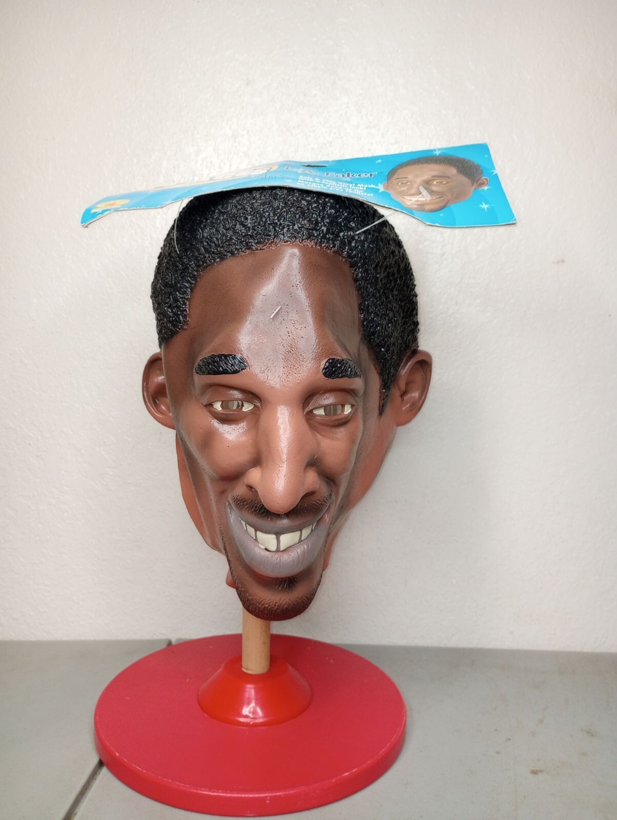 kobe Bryant L.A faker Halloween mask rubies Rare