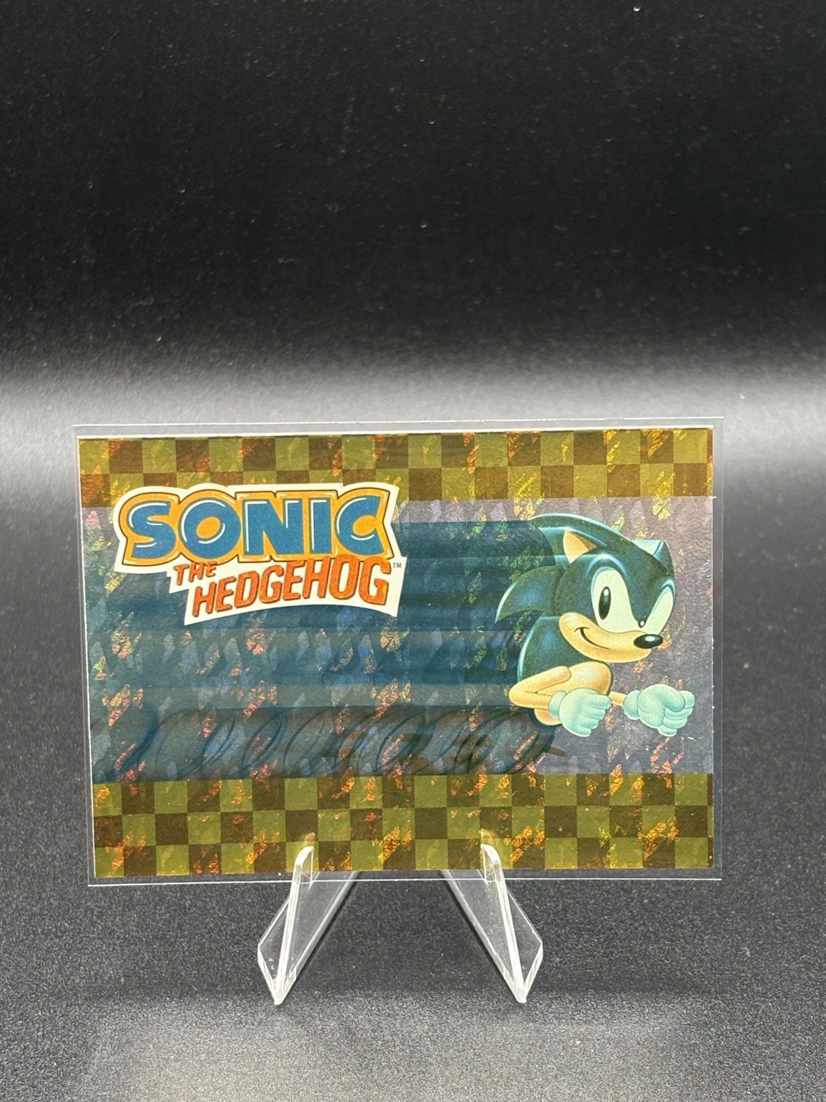 1993 Topps Sonic The Hedgehog HoloFoil Prism #1