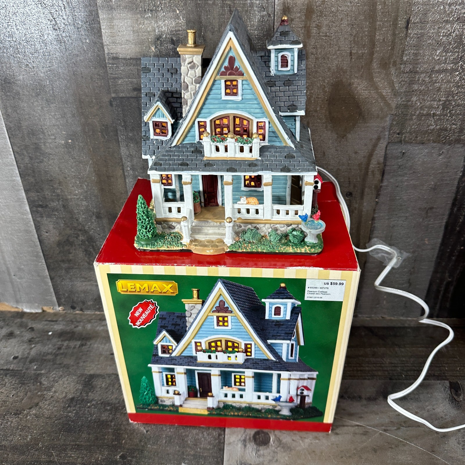 Lemax 2016 Pearson Cottage #65099 Miniature Village