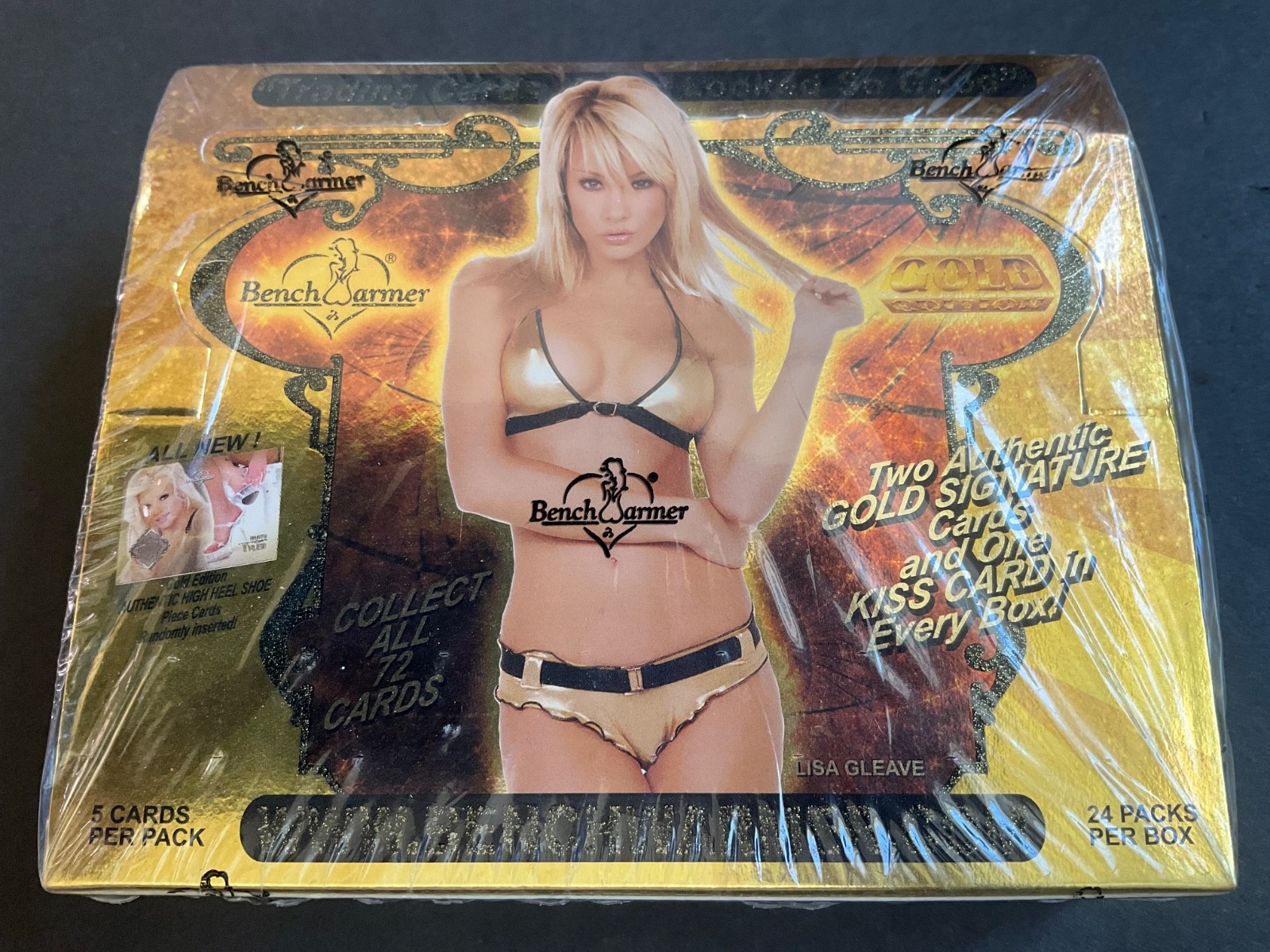 2007 Benchwarmer GOLD Series Factory Sealed Box - 24 Packs - Rare Bikini Cards