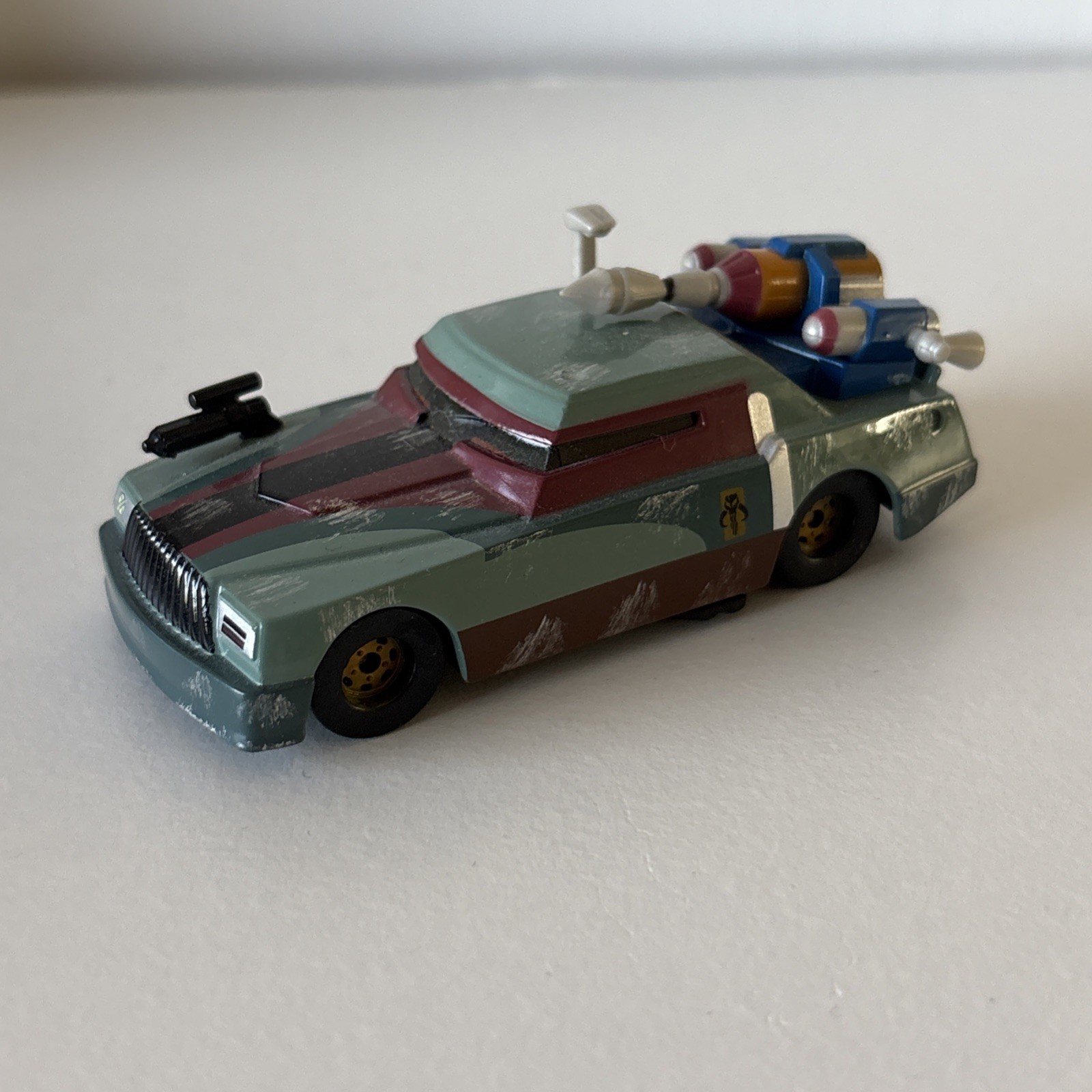 Disney Pixar Cars X Star Wars Chick Hicks As Boba Fett Diecast Car