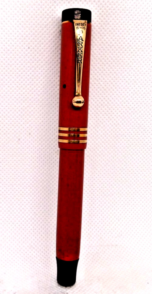 Parker Vintage Lady Duofold Clip model Fountain Pen  working--fine