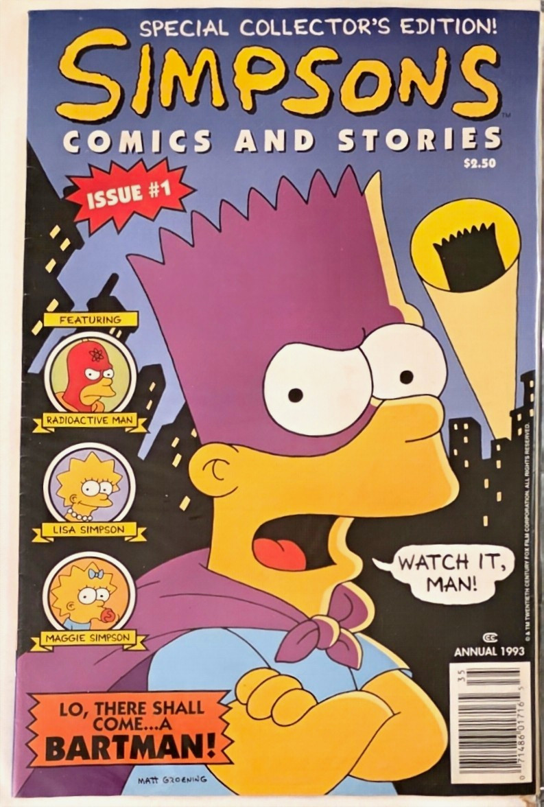 Simpsons Comics and Stories  #1 : Newsstand Edition 1st Print