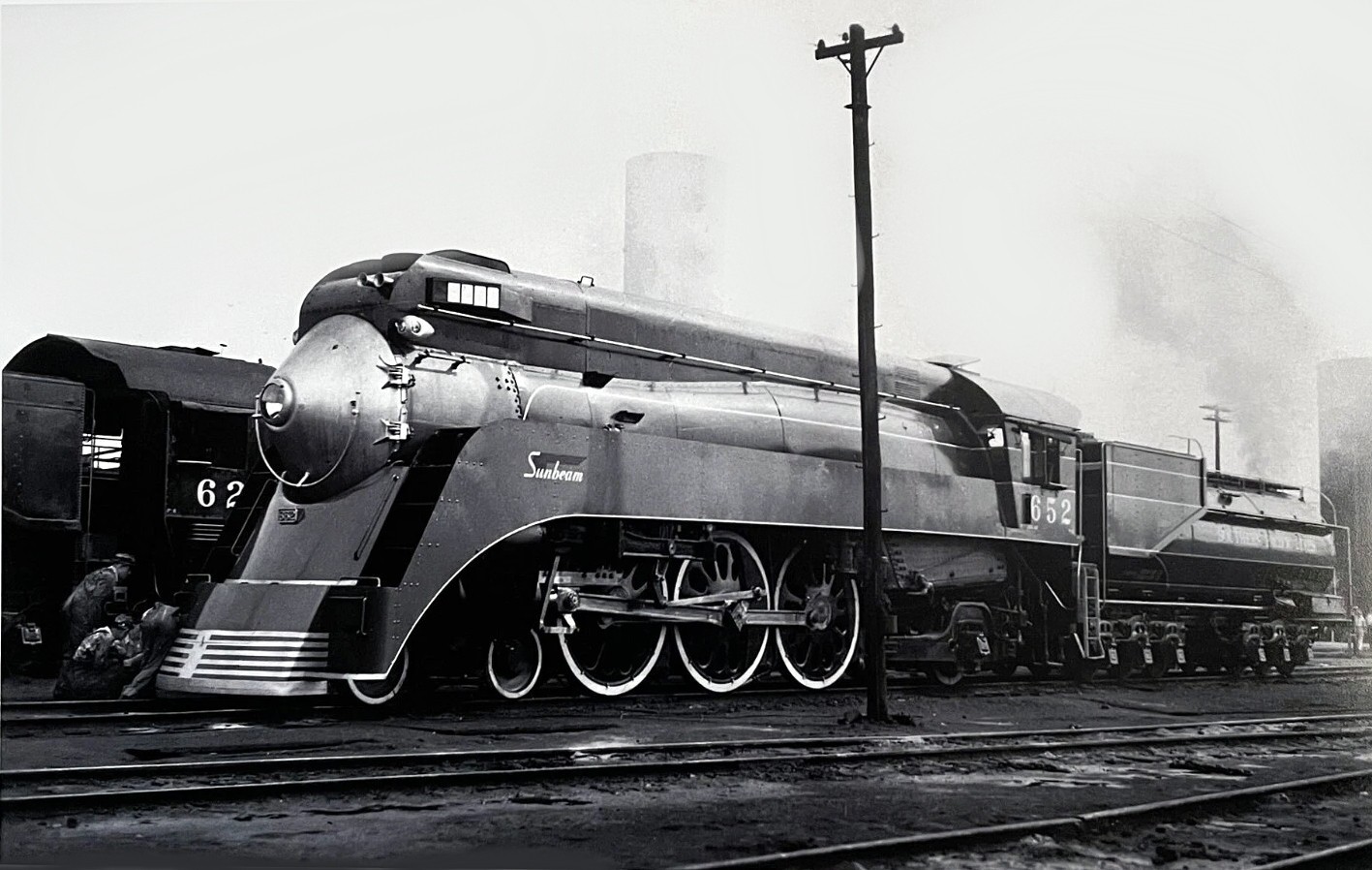 Southern Pacific Railroad Steam Locomotive 659 pacifc Train photo 8.5x11 SP