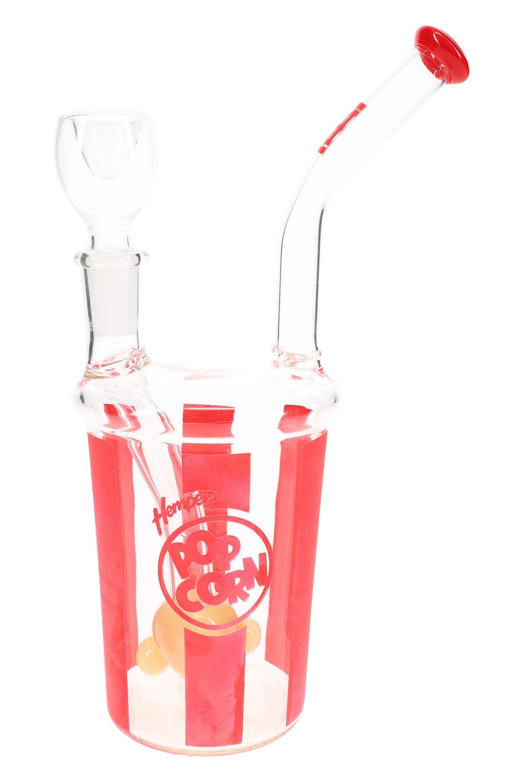 Hemper Popcorn Glass Bong – 6″ – 14.5 mm Female