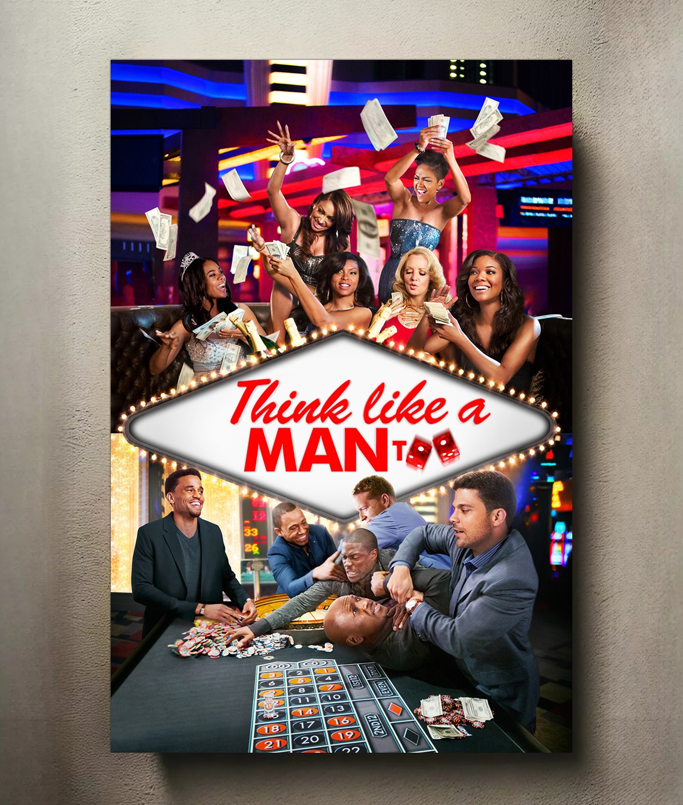 Think Like a Man Too 8x12 Metal Movie Poster Sign