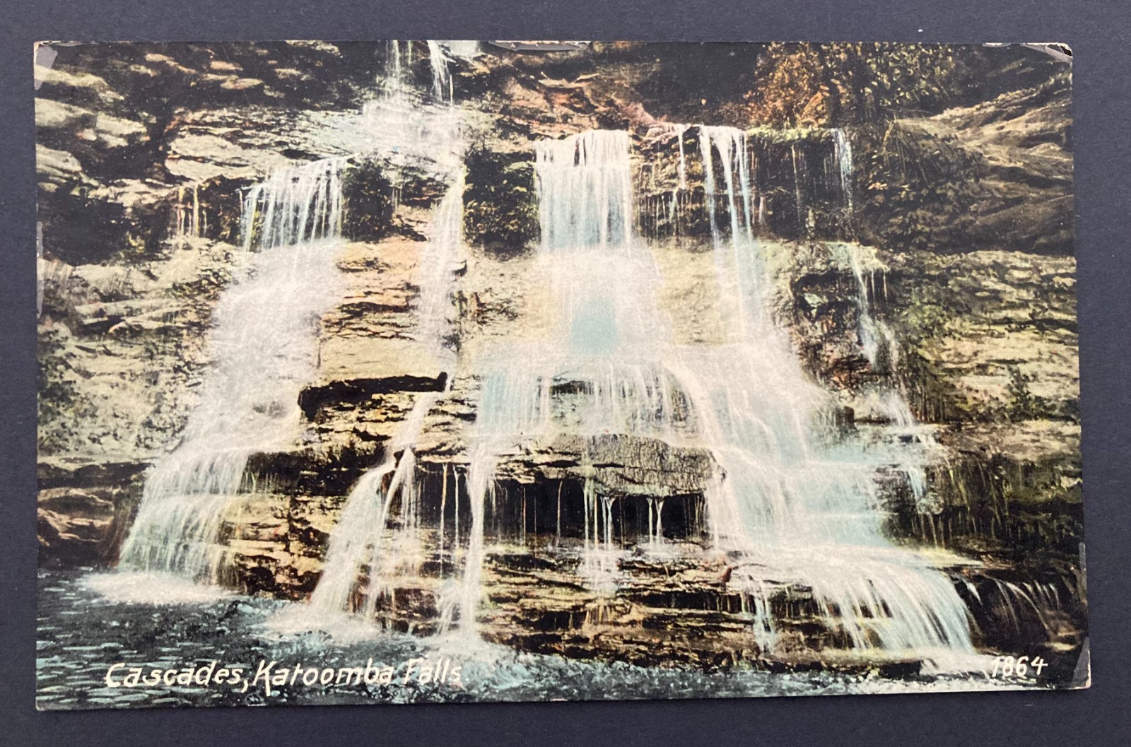 NSW Blue Mountains POSTCARD Cascades, Katoomba Falls - (Photo 1864)