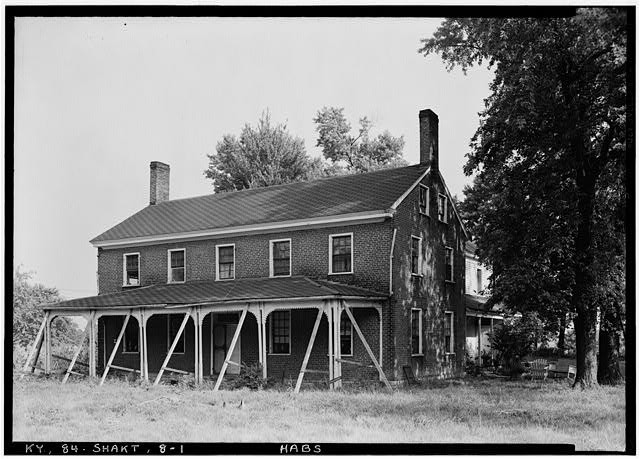 Shaker East Family Brethren\'s Shop,Shakertown,Mercer County,Kentucky,KY,HABS
