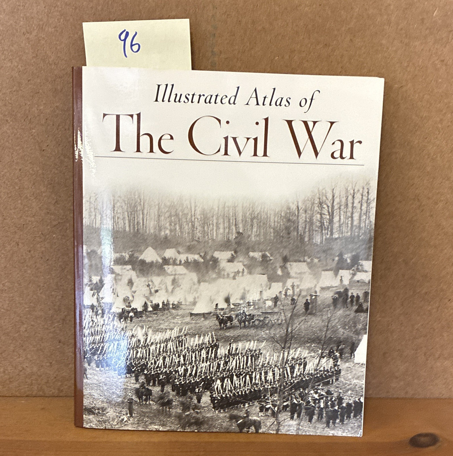 Illustrated Atlas of the Civil War (1861-65) Paperback, Militaria