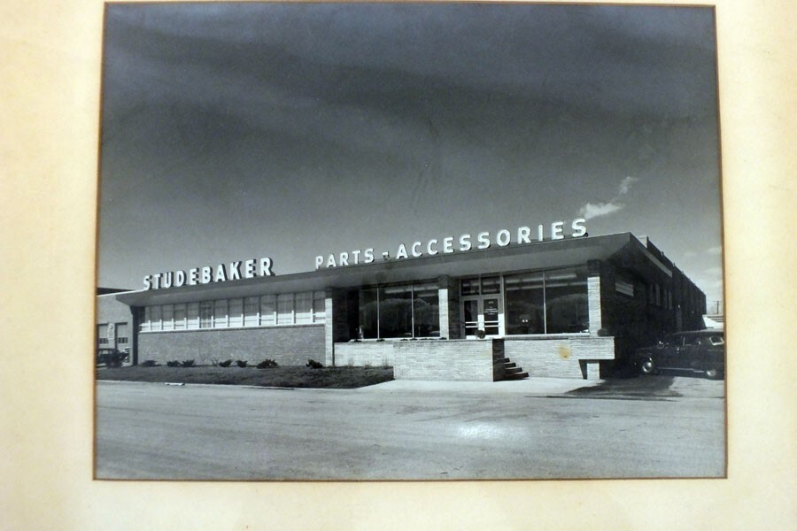 Vtg 1950s Studebaker Parts Accessory Building Denver Colorado Photograph Photo