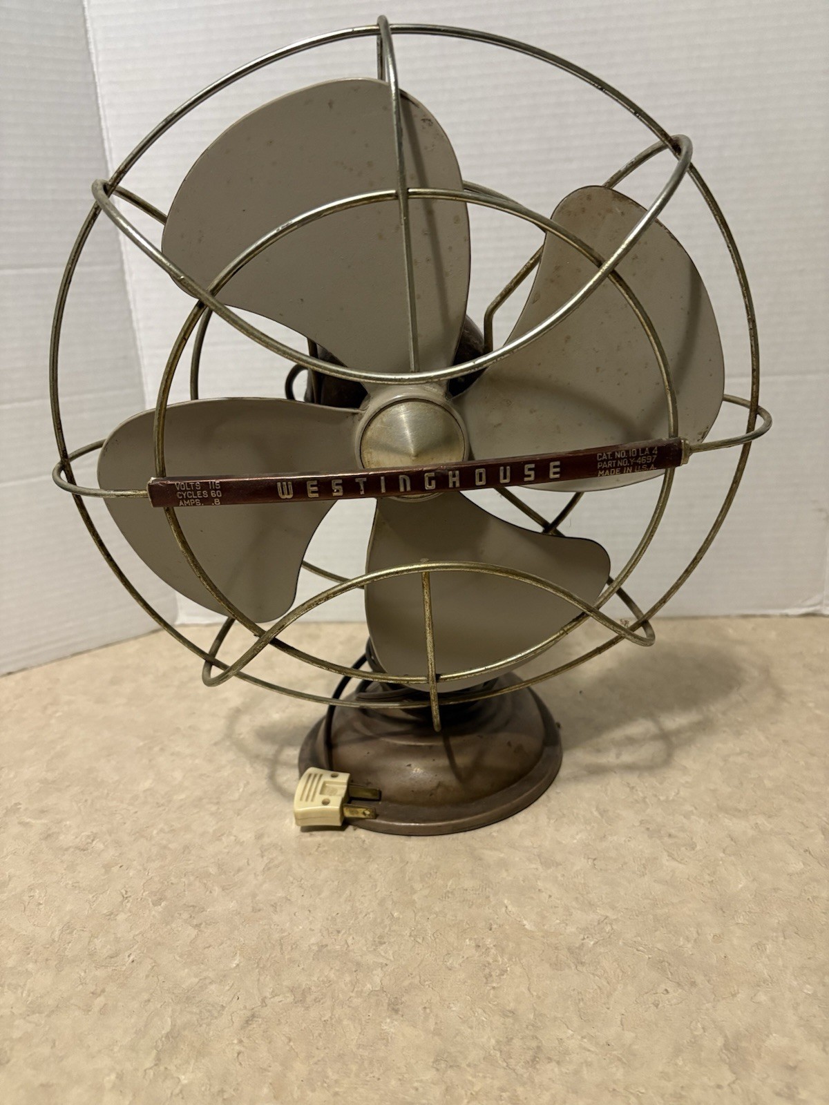 Vintage 1950s Westinghouse Lively Aire Fan